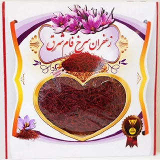 زعفران سرگل ممتاز سرخ فام شرق | ۱ مثقال (۴٫۶۰۸ گرم)